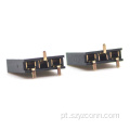 Conector fêmea SMT 3P do cabeçalho do passo de 2.54mm